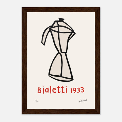 Bialetti 1933 von Klaas Gubbels, Originaldarstellung