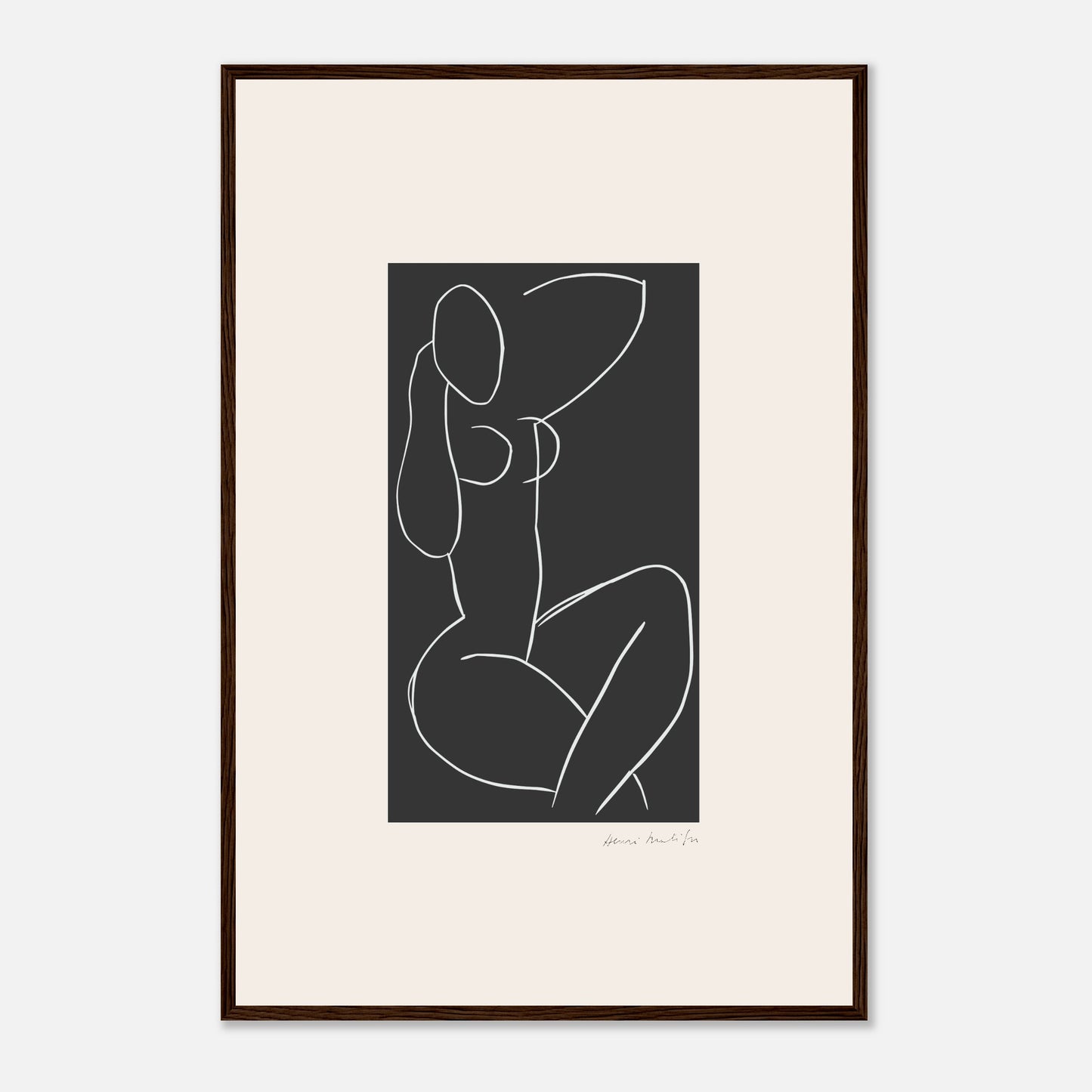 Henri Matisse Nu assis, les jambes croisées, 1995 