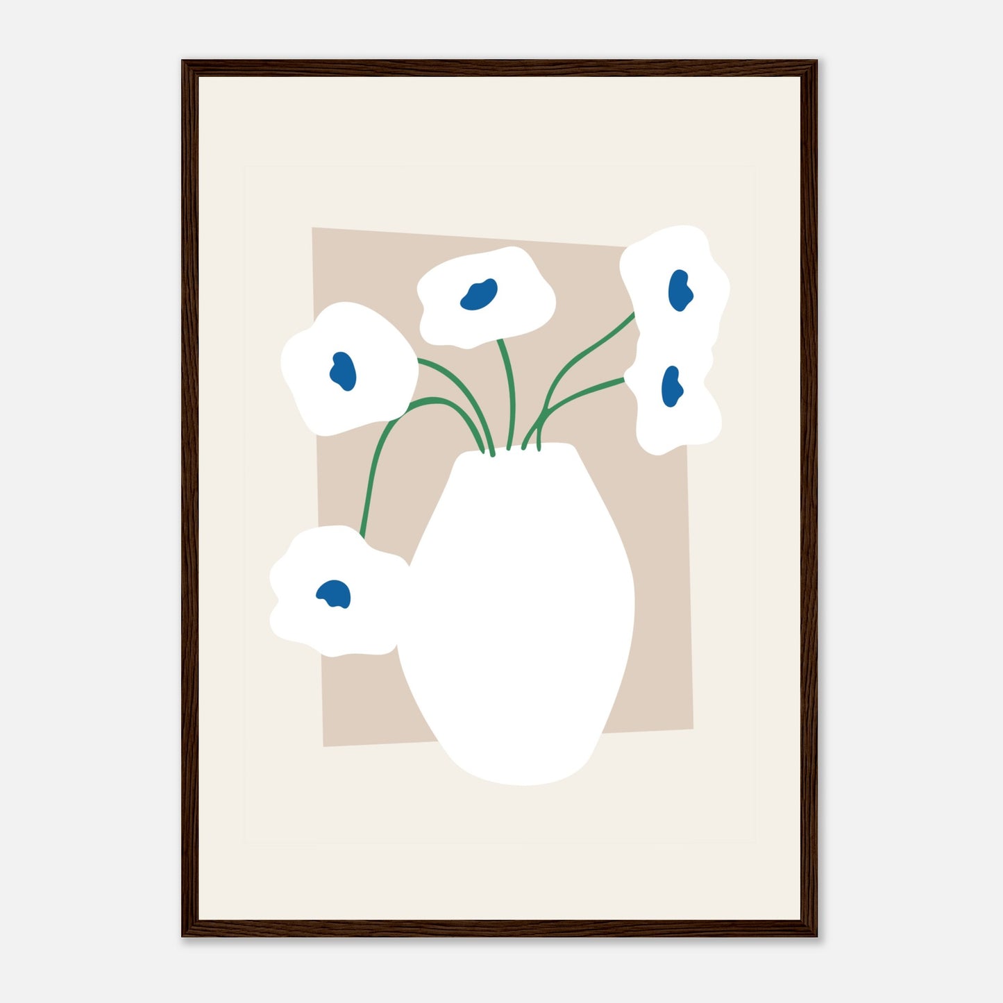 Le vase blanc