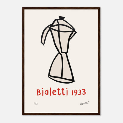 Bialetti 1933 von Klaas Gubbels, Originaldarstellung