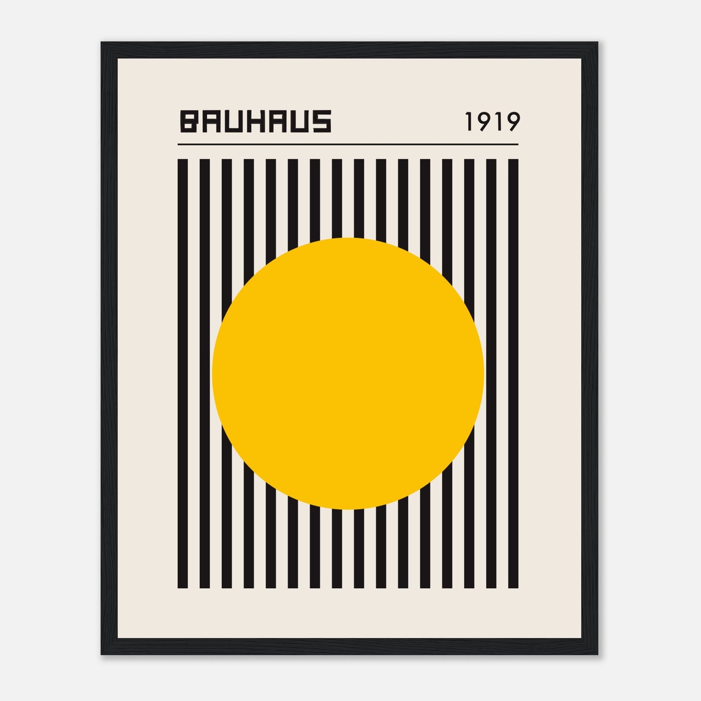 Bauhaus, O nascer do sol, 1919 