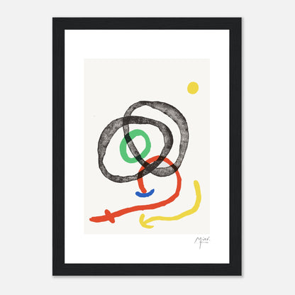 Joan Miró Swirl, 1967