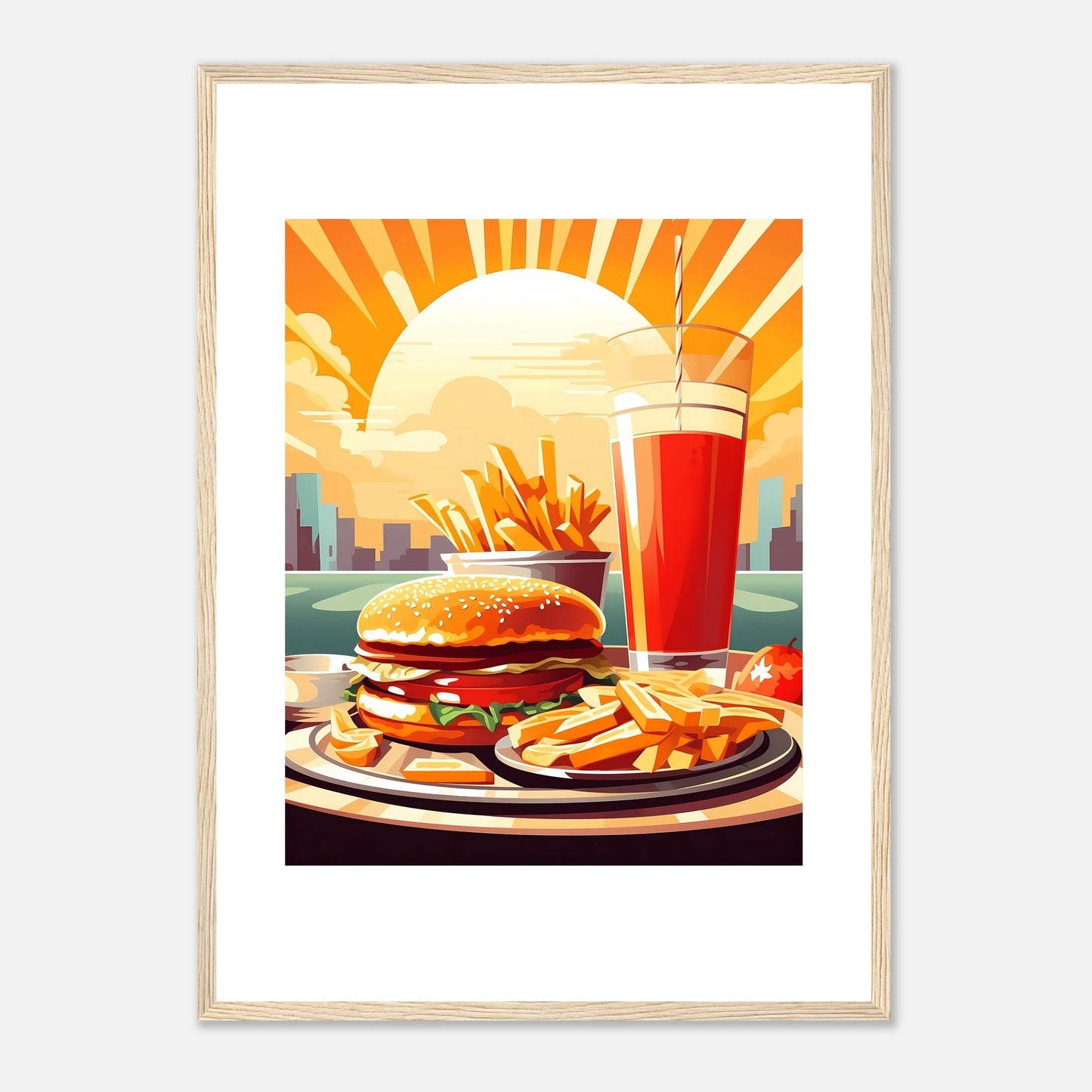 Retro-Häppchen: Cityscape Diner