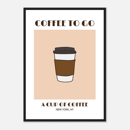 Coffee to go: Eine Tasse Kaffee