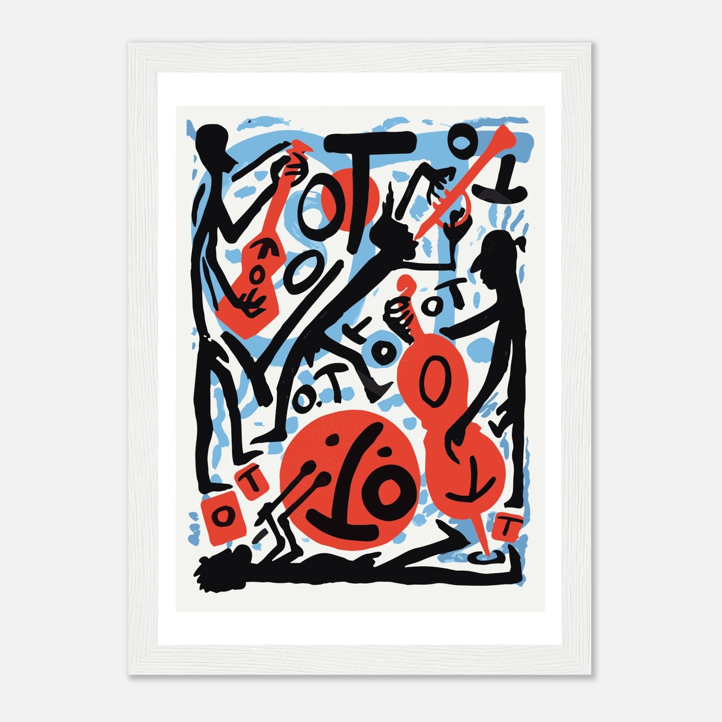 A.R. Penck's Jazz, 1989