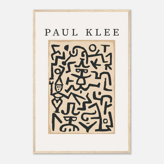 Paul Klee Komiker-Flugblatt 