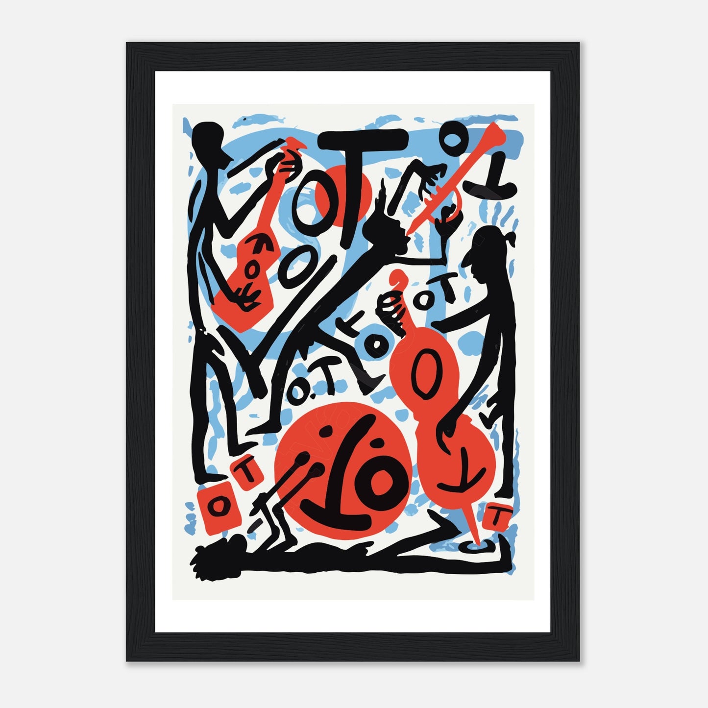 A.R. Penck's Jazz, 1989