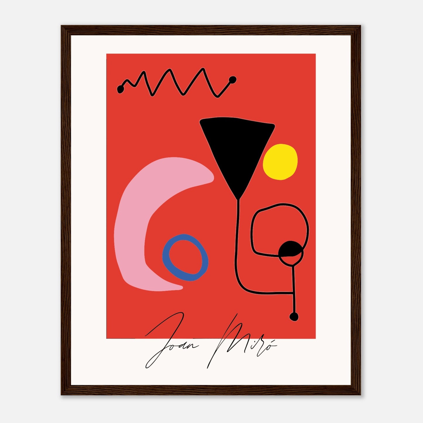 Joan Miró Kunstausstellung Minimalist VI