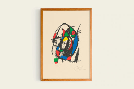 Joan Miró Placa V 1975