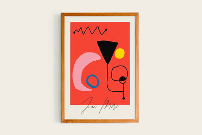 Joan Miró Kunstausstellung Minimalist VI