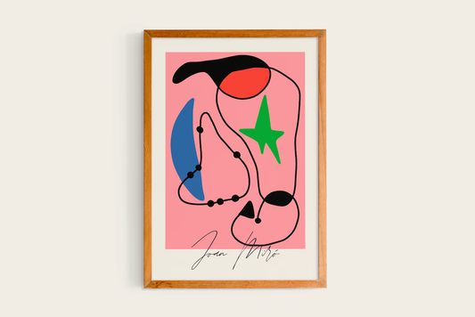 Joan Miró Kunstausstellung Minimalist IX