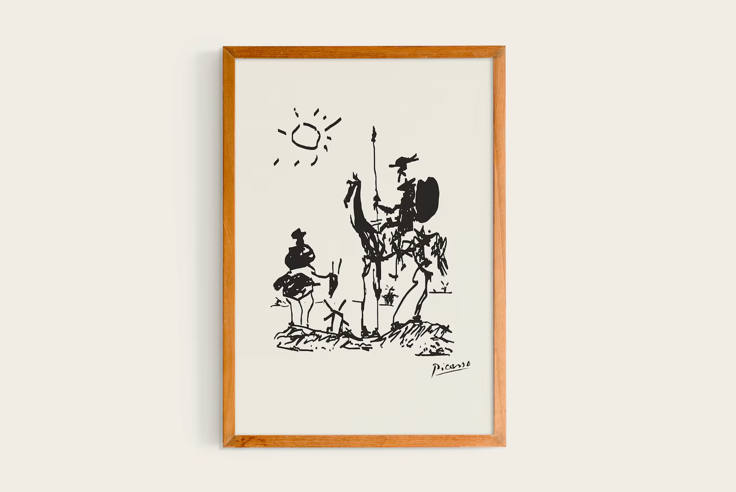 Pablo Picasso Don Quichotte 1955