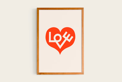 Alexander Girard, Love Heart, 1972