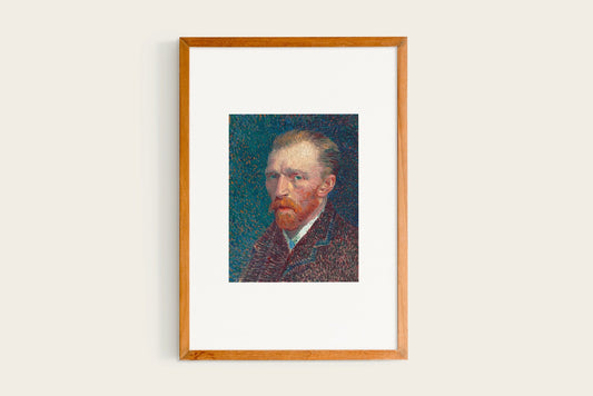 Vincent Van Gogh, autorretrato, 1887