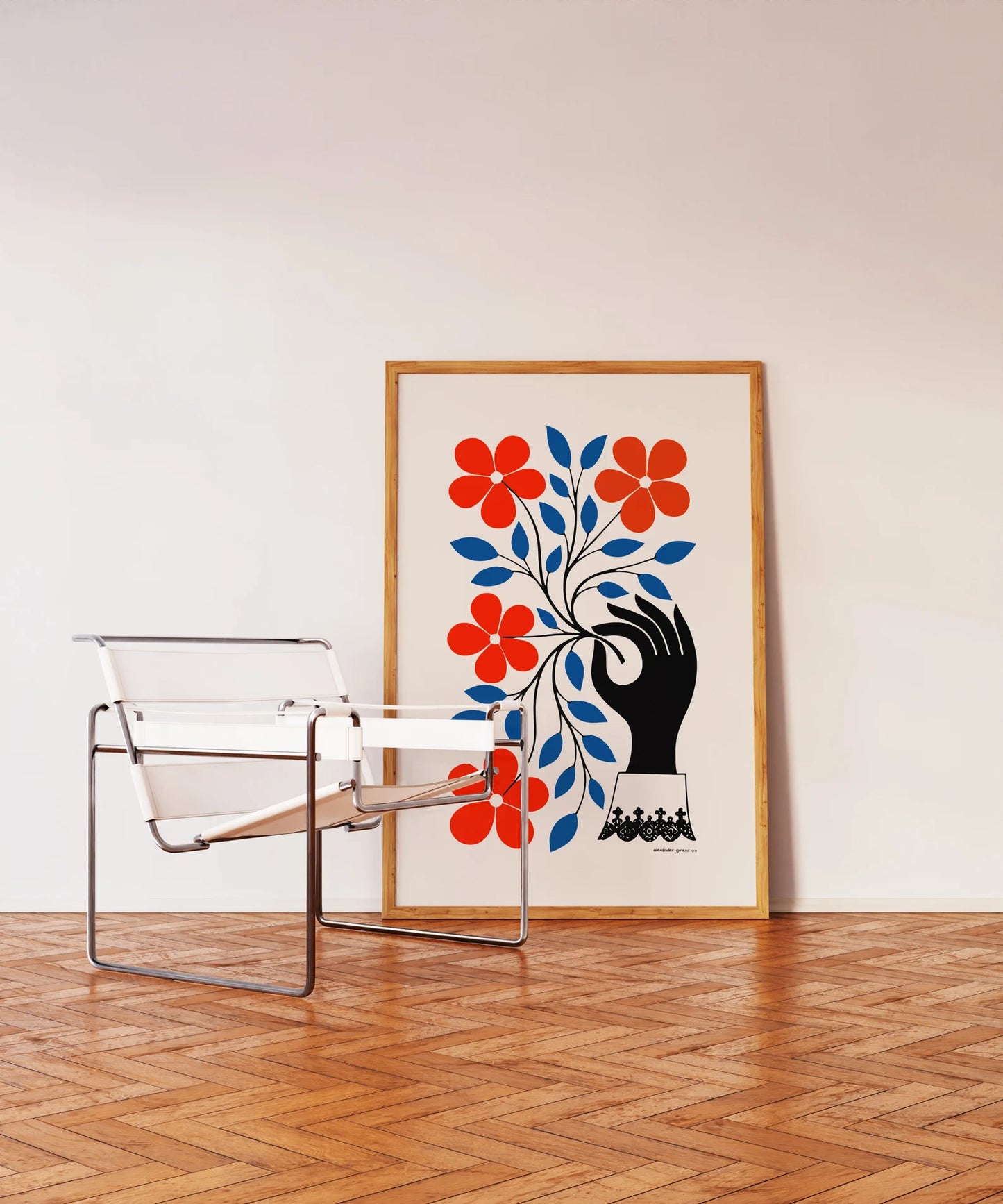 Alexander Girard, Hände &amp; Blumen, 1971