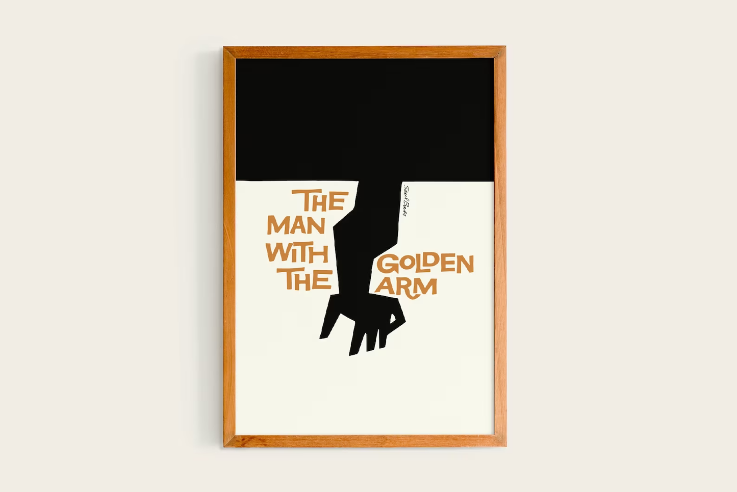 Saul Bass, The Man With The Golden Arm, 1955 (Restyling)