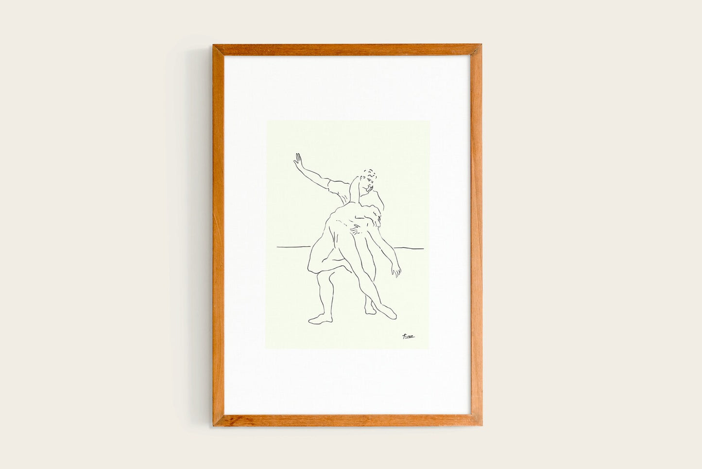 Pablo Picasso, Danseur et Danseuse, 1925 (Dançarinos)