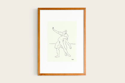 Pablo Picasso, Danseur et Danseuse, 1925 (Tänzer)