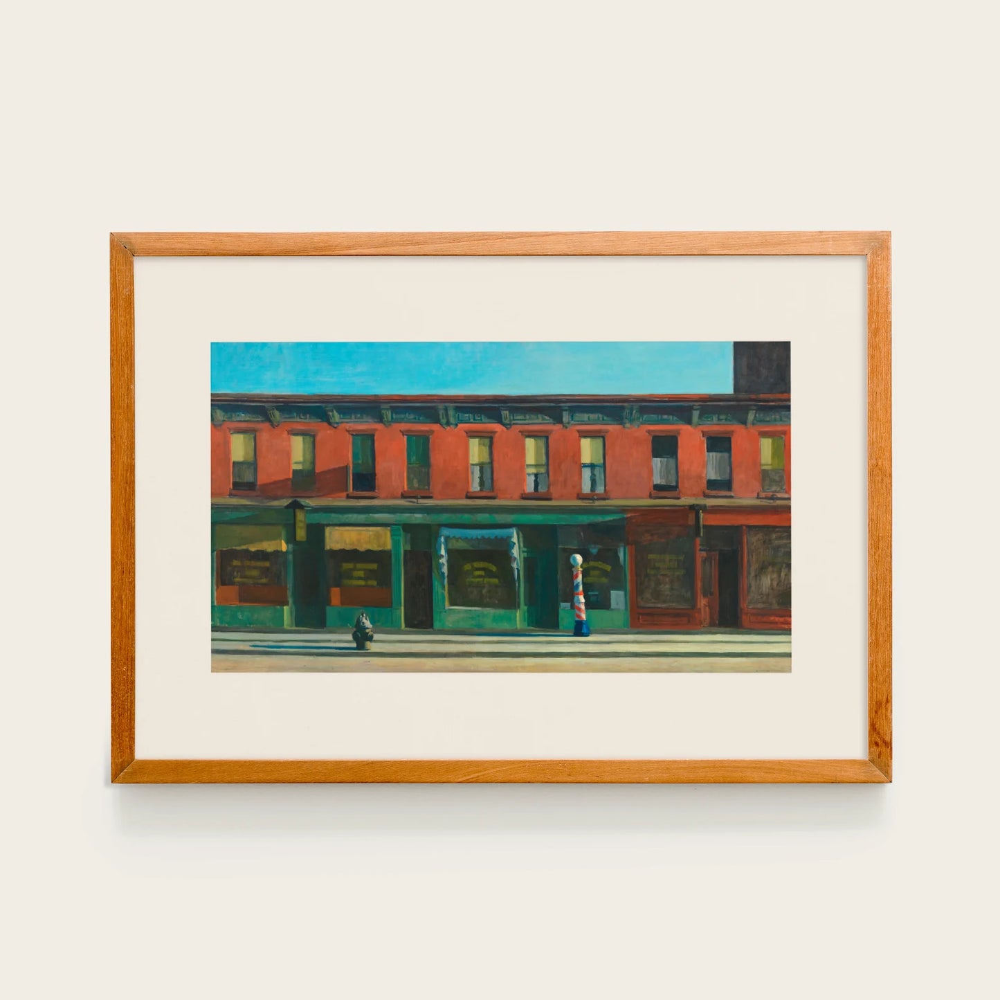 Edward Hopper, Domingo de manhã cedo, 1930