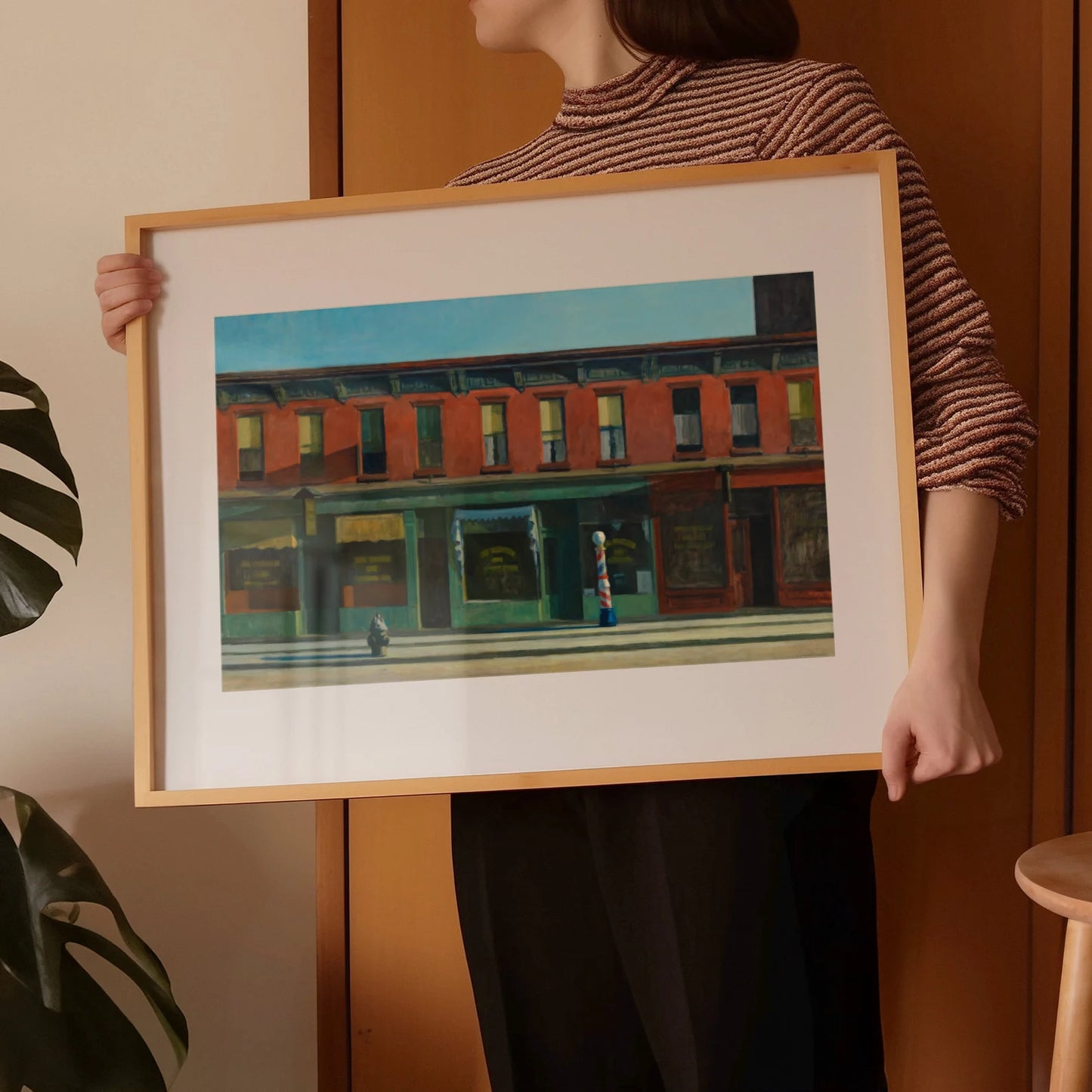 Edward Hopper, Tôt le dimanche matin, 1930