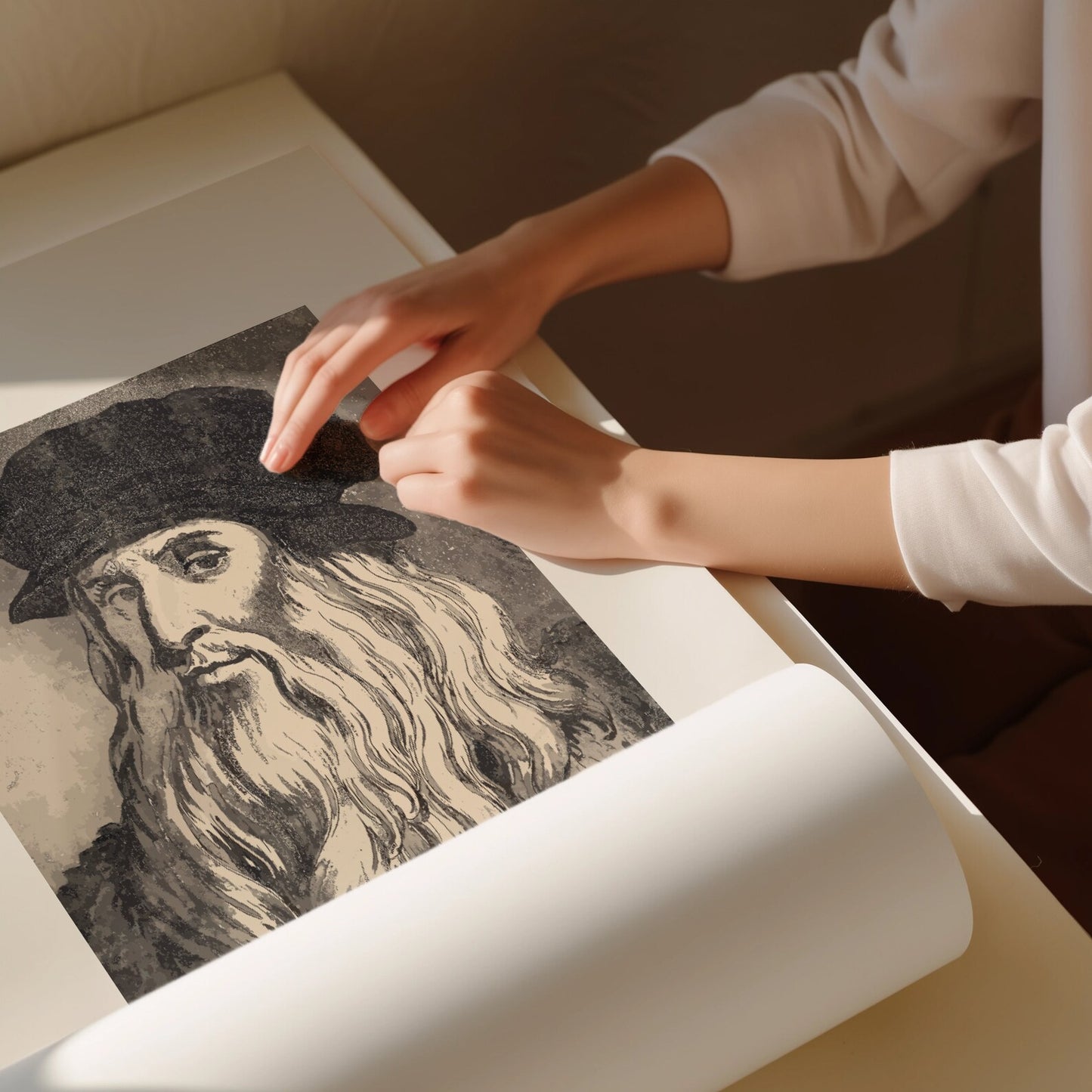 Leonardo da Vinci, Self Portrait