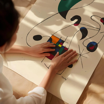 Joan Miró, La chanteuse mélancolique, 1955
