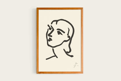 Henri Matisse, Nadia with Smooth Hair, Undated