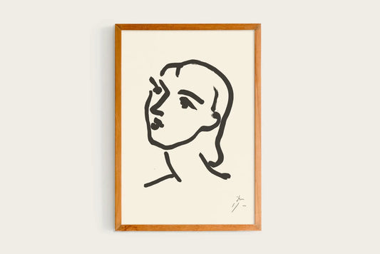 Henri Matisse, Nadia with Smooth Hair, Undated