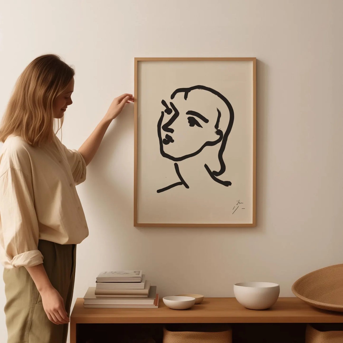 Henri Matisse, Nadia with Smooth Hair, Undated
