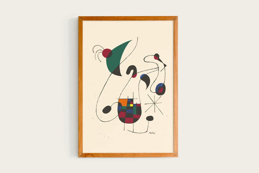 Joan Miró, La chanteuse mélancolique, 1955
