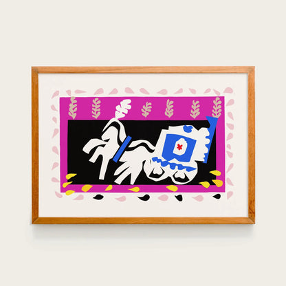Henri Matisse, Pierrot’s Funeral, from Jazz, Undated