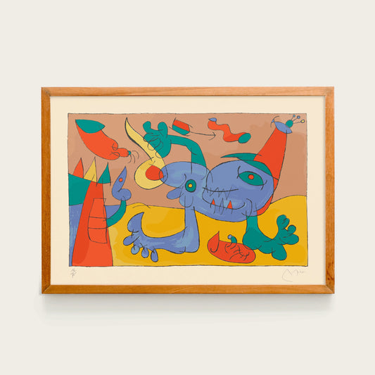 Joan Miró, Le Massacre du Roi de Pologne, 1966