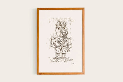 Paul Klee, Donkey (Esel), 1925