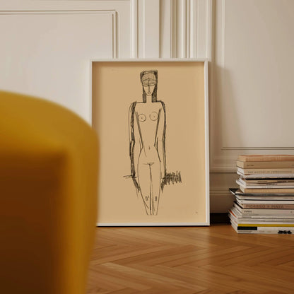 Amedeo Modigliani, Standing Nude; Nu debout, 1911