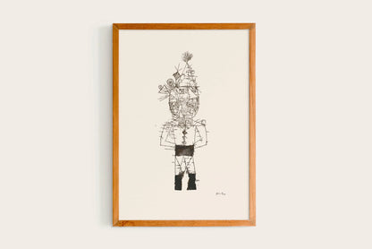 Paul Klee, Stachel the Clown (Stachel der Clown), 1932